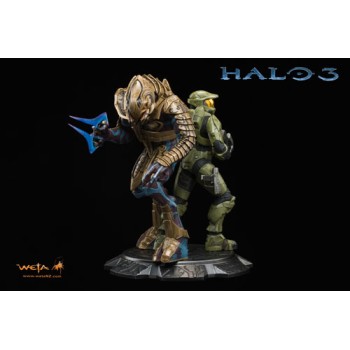 Halo 3 Statue 1/9 Master Chief and Arbiter 26 cm
